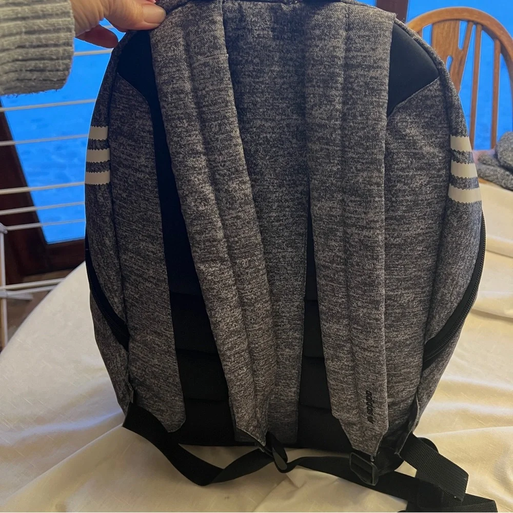 Adidas Black & Gray BackPack